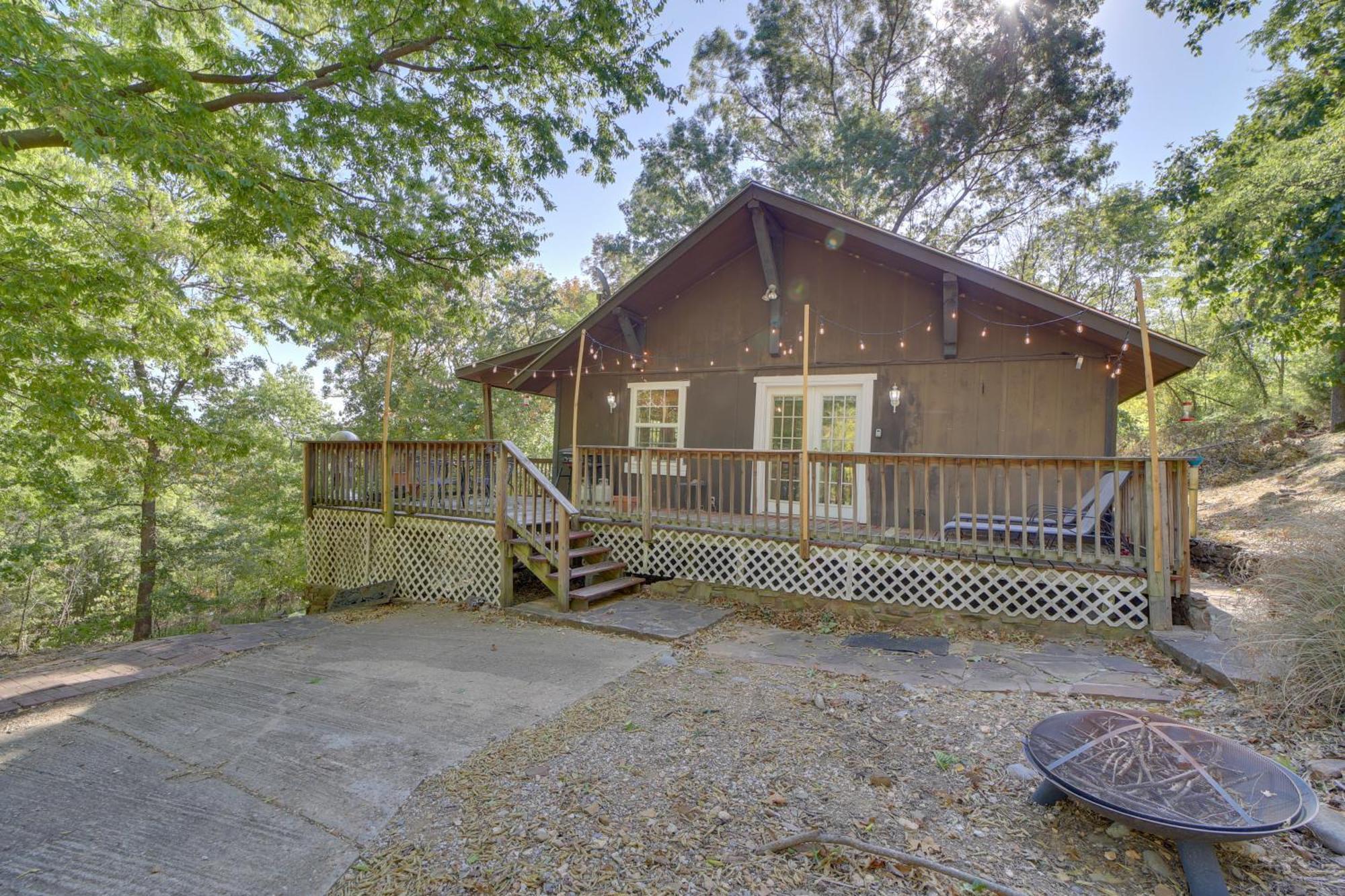 Secluded Vian Retreat Close To Tenkiller Lake Exteriör bild